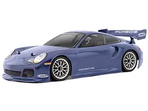Porsche 911 Turbo Clear Bodyshell - 200mm