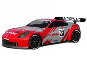 Nissan 350Z Nismo GT Bodyshell (190mm Clear)