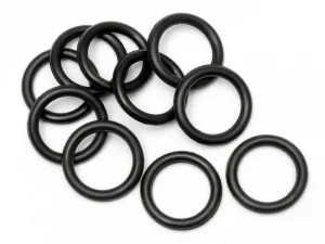 O-Ring P10 10x2mm Black (10Pcs)