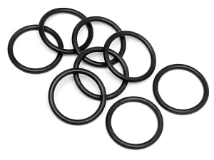 O-Ring S13 13x1.5mm Black (8Pcs)