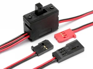 Receiver Switch Incl. Battery Charge Connector