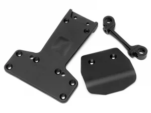Skid Plate and Rear Chassis Set - E-Firestorm