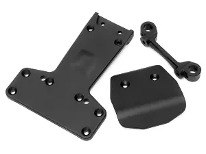 Skid Plate and Rear Chassis Set - E-Firestorm