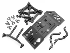 Skid Plate - Body Mount & Shock Tower Set Savage X