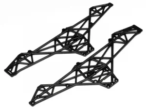 HPI Wheely King Main Chassis Set - Black