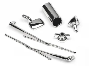 HPI Chrome Body Accessories (Wipers, Mirrors and Exhaust)