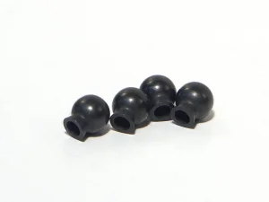 Ball 6.8x7.3x3mm (Black) (4Pcs)