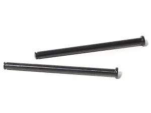 Flange Shaft 4x62mm (Black/2Pcs)