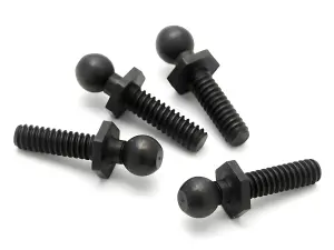 Ball 4.3x20mm 4-40 Black (4Pcs)