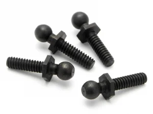 Ball 4.3x20mm 4-40 Black (4Pcs)