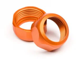 Shock Cap 10mm Orange (Cup Racer 1M) (2 Pcs)