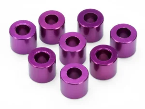 Spacer 4x8x6.5mm (Purple/8Pcs) for 87245 Savage Race Suspension