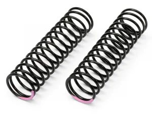 Shock Spring - Pink 18x80x1.8mm - 14.5 Coils - 7Lbf/In 134Gf/mm (2)