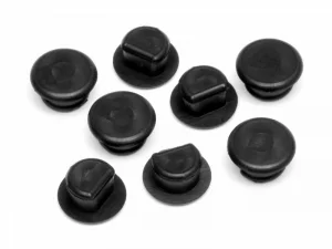 Rubber Cap 6x5mm (8Pcs) (Baja)
