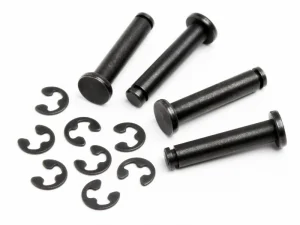 Flanged Shaft 3x13mm (4) - Wheely King ** CLEARANCE **