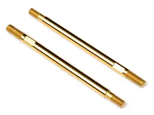 Titanium Nitride Coated Shock Shaft 3 x 50mm (2 Pcs.)