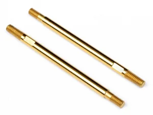 Titanium Nitride Coated Shock Shaft 3 x 50mm (2 Pcs.)