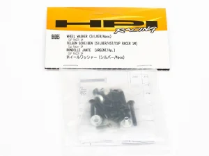 HPI Wheel Washer (Silver/4Pcs)