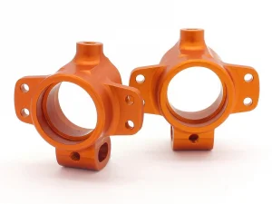 HD Aluminium Rear Hub Carrier (Orange/2pcs) ** CLEARANCE **