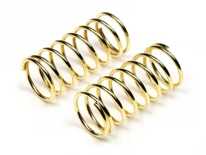 Shock Spring 11x28x1.1mm, 8 Coils, Gold (2Pcs) (Cup Racer 1M)