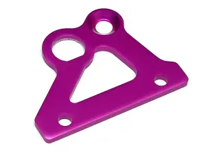 Brake Holder Plate (Purple) (Baja)