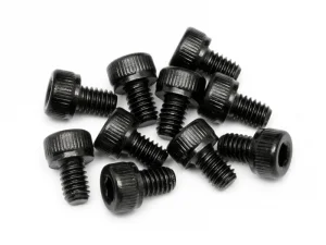 Cap Head Screw M4x6mm (10) 3.0mm Hex Socket