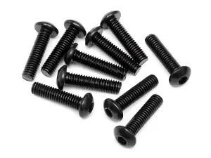 Button Head Screw M4x16mm (10) Hex Socket