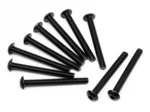 Button Head Screw M4x35mm (Hex Socket/10pcs)