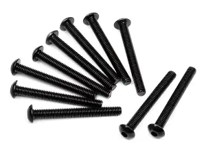 Button Head Screw M4x35mm (Hex Socket/10pcs)