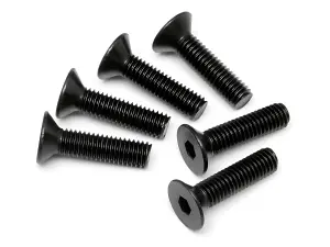 Flat Head Screw M5x20mm (6pcs) 3.0mm Hex Socket