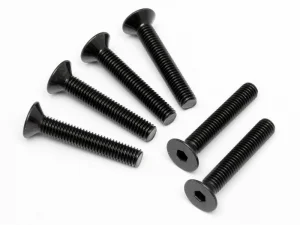 Flat Head Screw M5x30mm (6pcs) 3.0mm Hex Socket