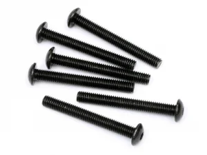 Button Head Screw M5x40mm (6pcs) 3.0mm Hex Socket