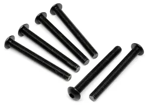 Button Head Screw M5x45mm (6pcs) 3.0mm Hex Socket