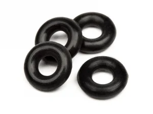 O-RING P-3 (BLACK /4pcs) (Alternative To HPI-6819)