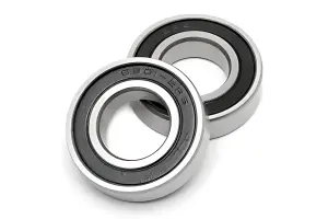 Ball Bearing 12X24X6Mm Rubber Shielded (2Pcs)