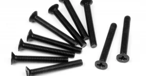 Flathead Screw M3X24mm (10Pcs)