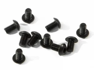 Button Head Screw M3x5mm (2mm Hex Socket/10Pcs)