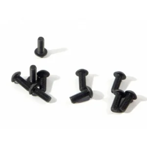 Button Head Screw M3x8mm (2mm Hex Socket - 6Pcs)