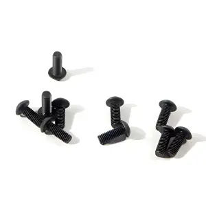 Button Head Screw M3x8mm (2mm Hex Socket - 6Pcs)