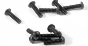 Button Head Screw M3x12mm (2mm Hex Socket/6Pcs)