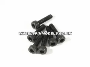 Cap Screw M3x12mm (2.5mm hex socket/6Pcs)