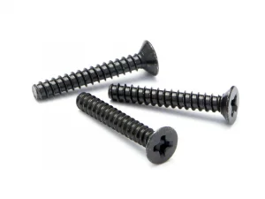 TP. Flat HD Screw M3x20 Black (10Pcs)