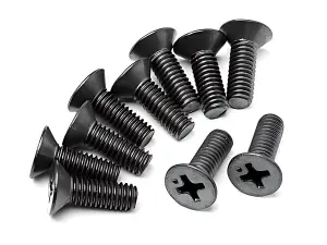 Flat Head Screw M4x12mm .