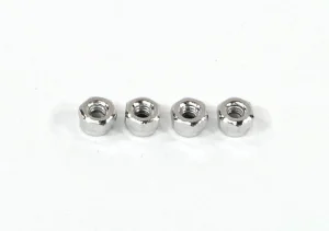 HPI Nyloc Nut M2.6 - Silver (4)