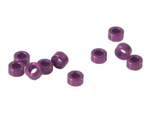 Aluminium Washer 3x6x3.0mm (Purple/10Pcs)