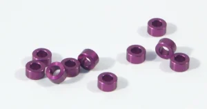 Aluminium Washer 3x6x3.0mm (Purple/10Pcs)