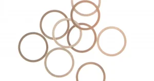 Washer 10x12x0.1mm Copper 10Pcs