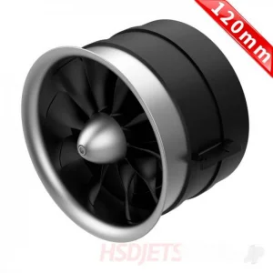HSD Jets S-EDF 120mm Half Metal Electric Ducted Fan + Brushless Motor