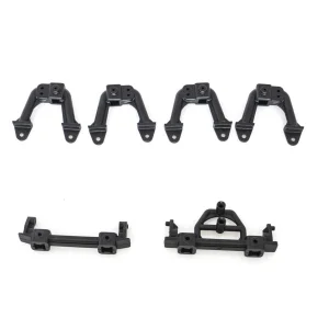 Hobbytech CRX F&R Bumper Holder + F&R Shocks Hoop