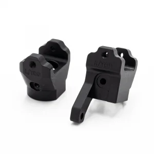 Hobbytech CRX Optional Front Steering C Hub in aluminium - Black
